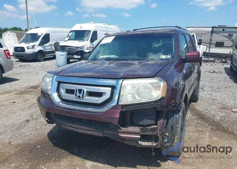 2011 Honda Pilot Ex-L из США, поврежденный, VIN 5FNYF4H56BB022291